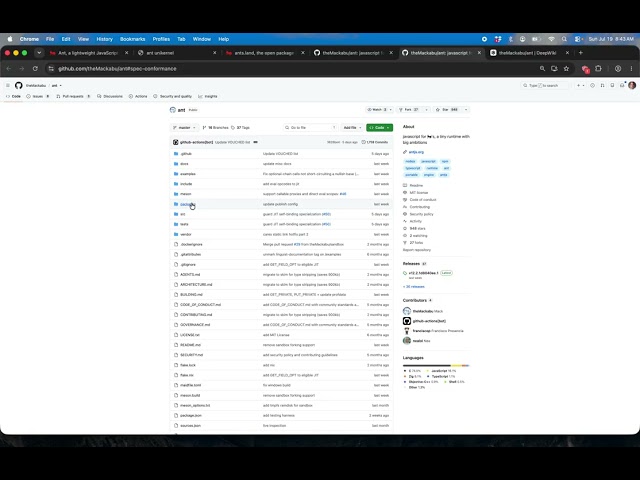 [Unikernel Application Spotlight] AntJS