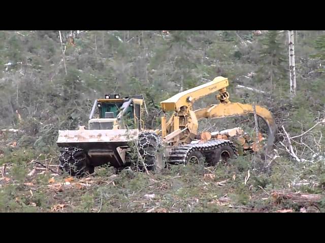 Skidder Tigercat 635D with ECO Soft 26