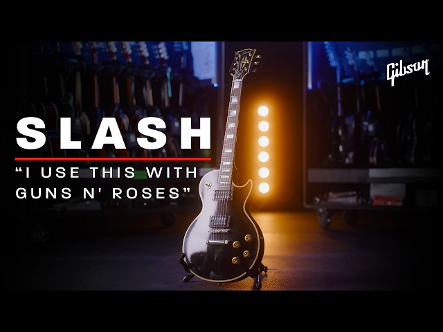 Slash made a major modification to his Les Paul Custom