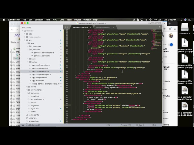Angular Editar Php Mysql