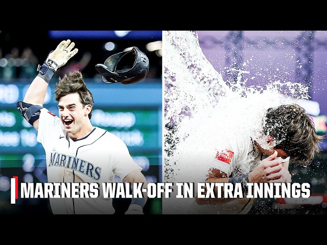 COLE YOUNG HITS A WALK-OFF FOR THE MARINERS IN EXTRAS VS. THE METS 🔥 | ESPN MLB