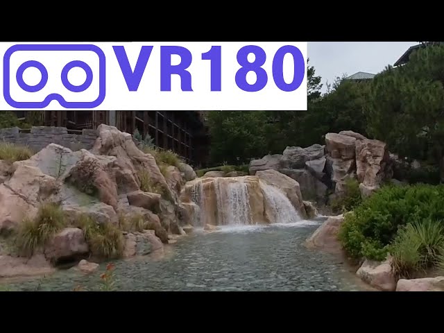 Wilderness Lodge Waterfall VR180