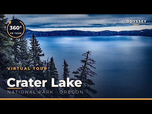 Crater Lake Virtual Tour | VR 360° Travel Experience | National Park | Oregon