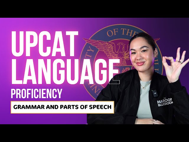 How to answer Grammar Questions Correctly | UPCAT Masterclass