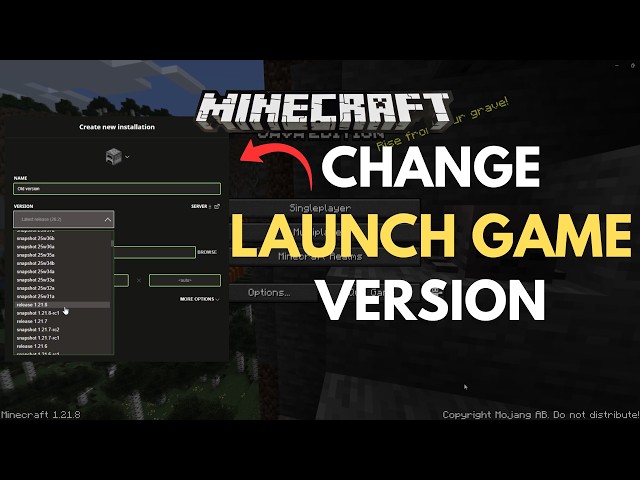 How To Change Minecraft Game Version (Easy Guide) 2026