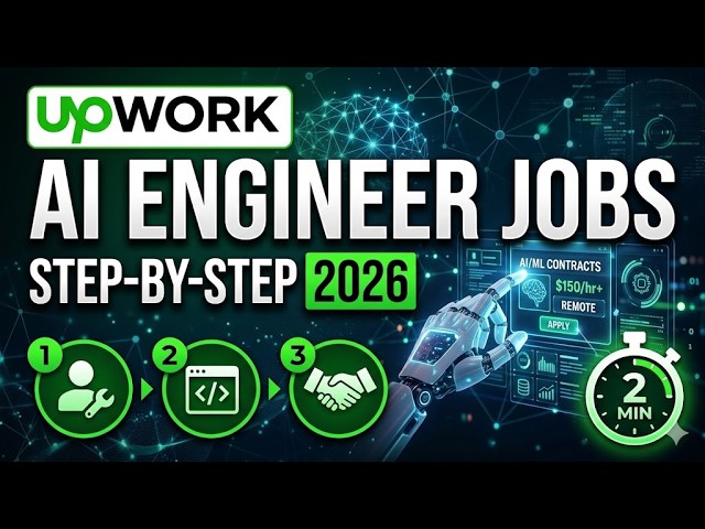 AI Engineer Jobs on Upwork Step by Step 2026  2 Min