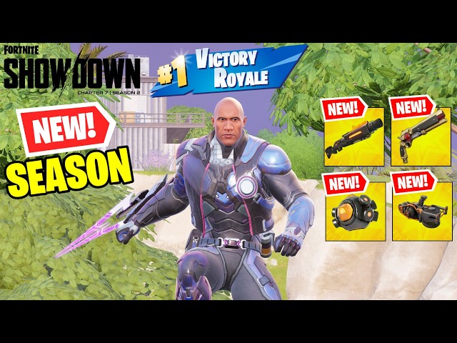 FOUNDATION Gameplay Wins Zero Build (NEW FORTNITE CHAPTER 7 SEASON 2)
