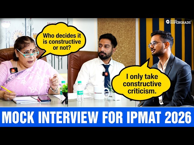 Mock Interview for IPMAT 2026 🔥| IPMAT 2026 Interview Strategy & Tips | IPMAT Interview Prep Tips