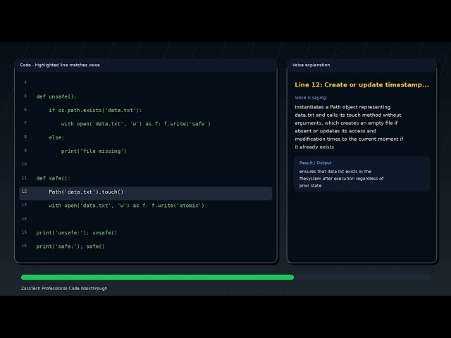 This One Python Line Beats os.path.exists() + open()