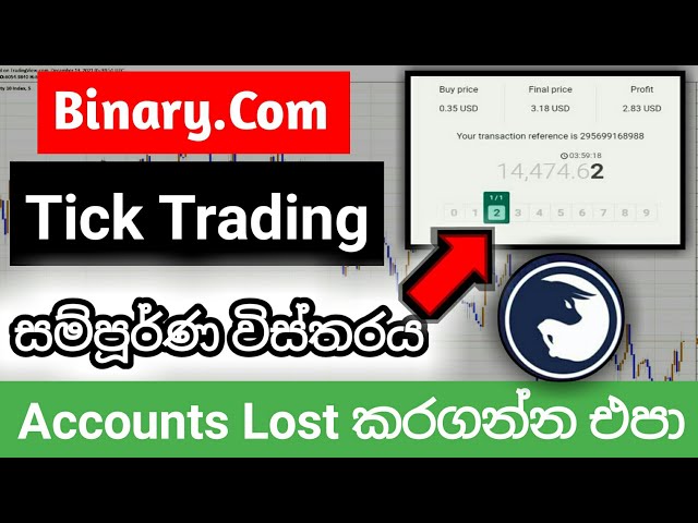 Trick Trading Full revew sinhala.Binary Trading 2022.