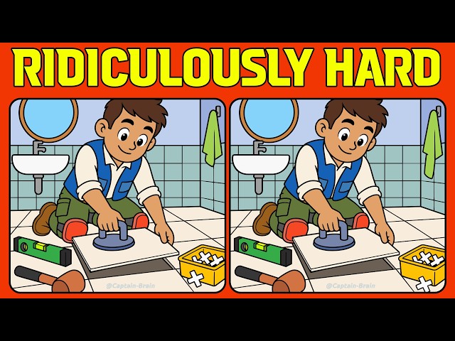 Test Your Attention to Detail with These Tough Spot the Difference Puzzles (HARD MODE)