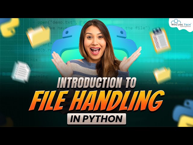 File Handling in Python | Python Tutorial - Python Full Course For Beginners