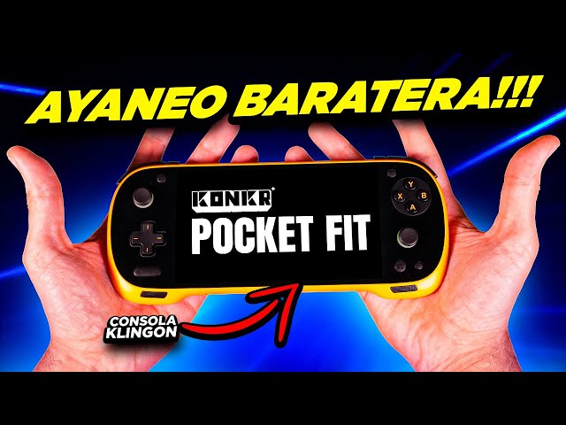 ¿ AYANEO lanza una consola "BARATA" ? KONKR pocket fit review en español