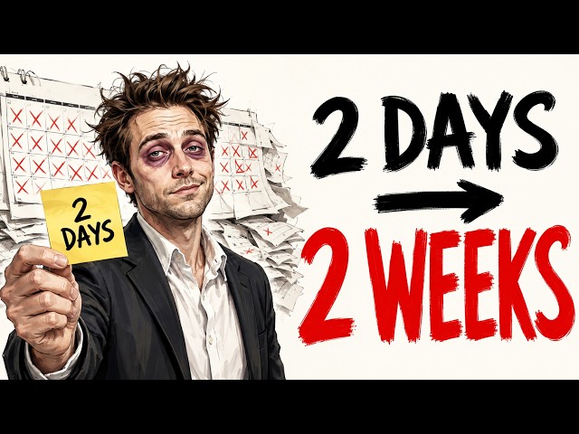 Your Brain Is Lying About Deadlines