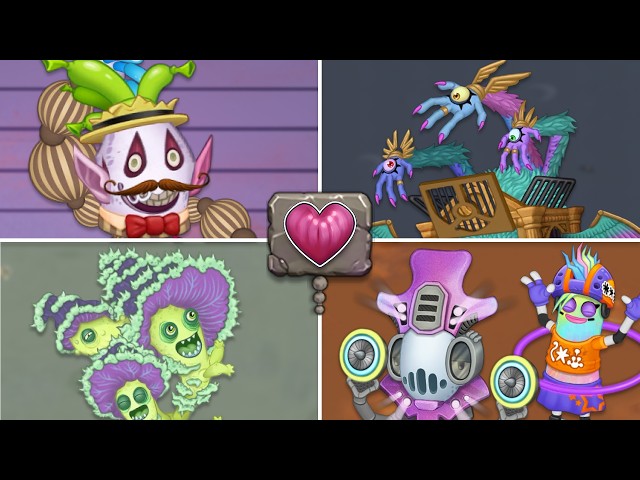The Inflatterer, Epic Cantorell, Epic Wheezel & More! - Animations & Breeding (My Singing Monsters)