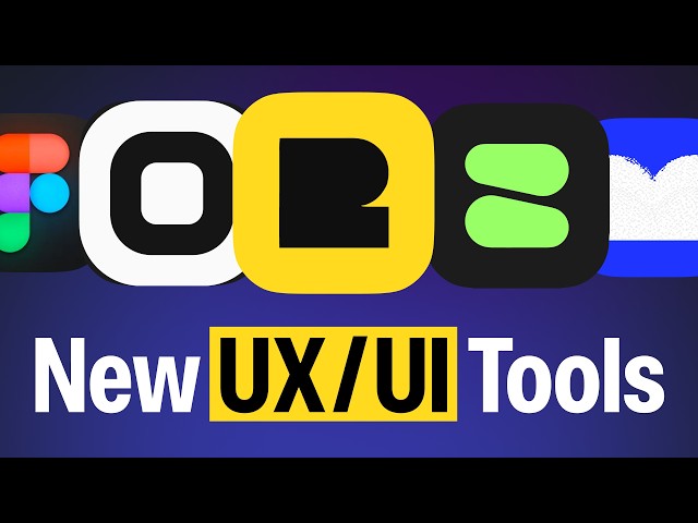 New UX/UI Tools You MUST Try! - New UI Designer, Motion Design Tool, Figma Updates