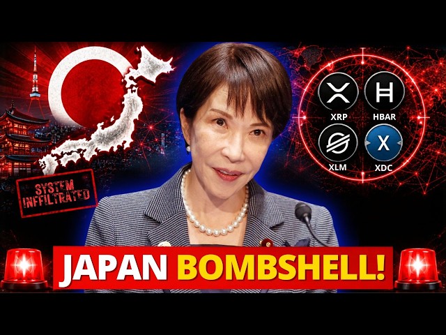 If You Hold XRP, HBAR, XLM & XDC You BETTER Watch This | JAPAN BOMBSHELL!