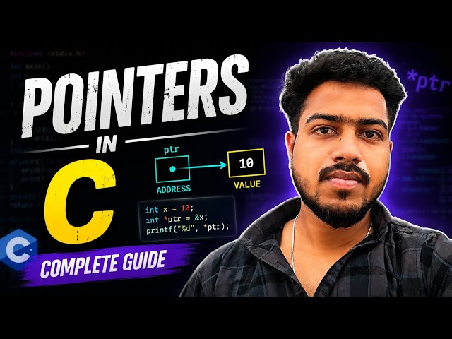 Master Pointers in C Programming | Address & Memory Concept