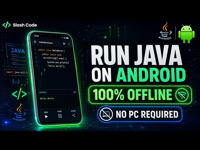 How to Run Java Program in Android Phone - Java on Android - Offline App
