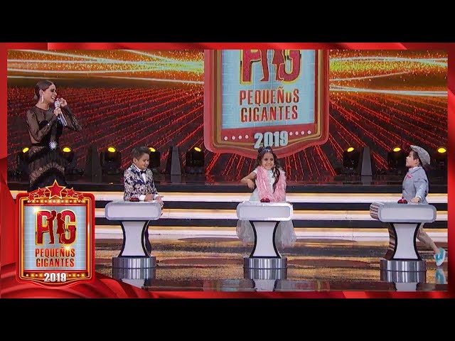 The captains are at it again on the buzzer! | Pequeños Gigantes 2019