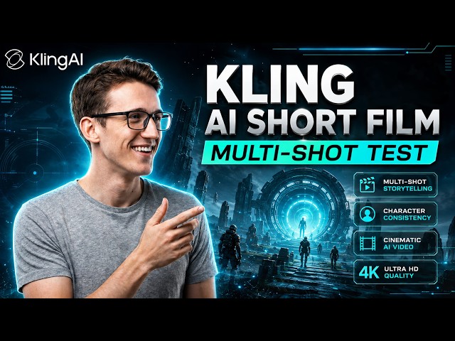 I Made a Full AI Sci-Fi Short Film with Kling — Multi-Shot & Character Consistency Tested