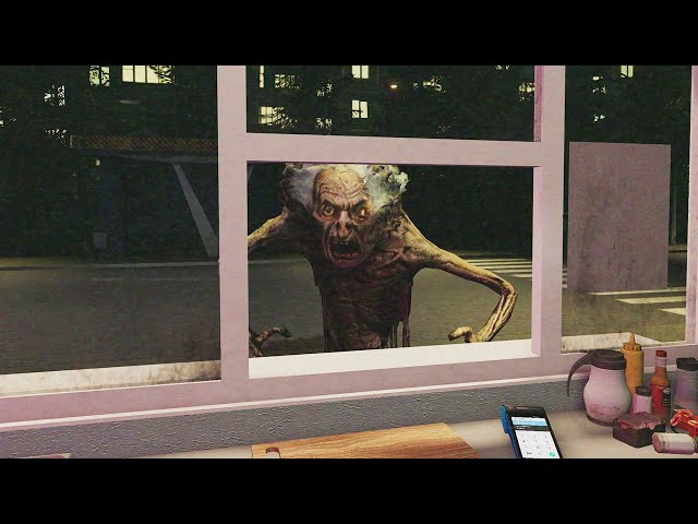 AKU JUALAN SHAWARMA DI MALAM HARI TAPI ADA SOSOK ANEH DATANG.... Scary Shawarma Kiosk: the ANOMALY