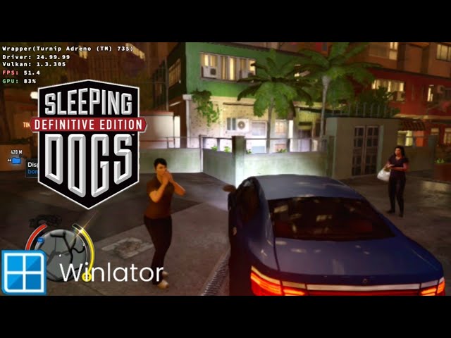 Sleeping Dogs on Android Winlator Bionic 2.7.2 Poco F6