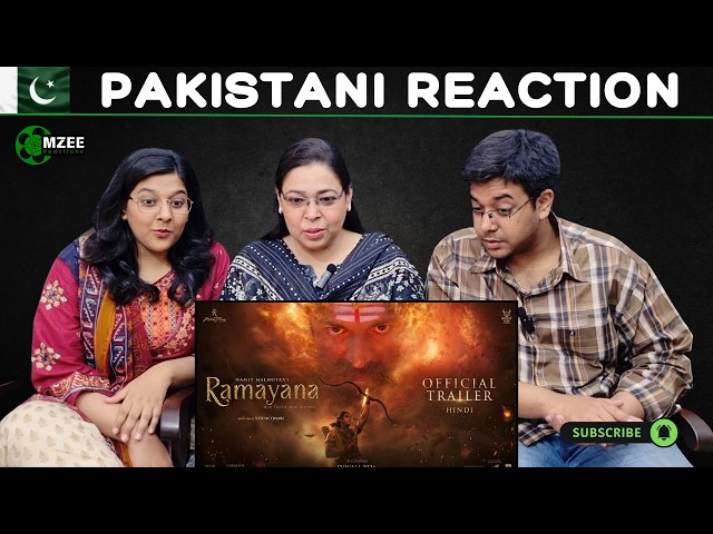Pakistanis React to Namit Malhotra’s Ramayana - Hindi Trailer!