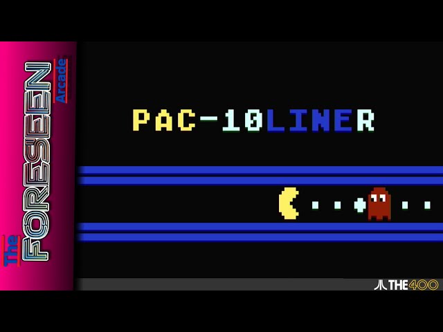 Pac-10Liner - Atari 8-bit Homebrew Gameplay
