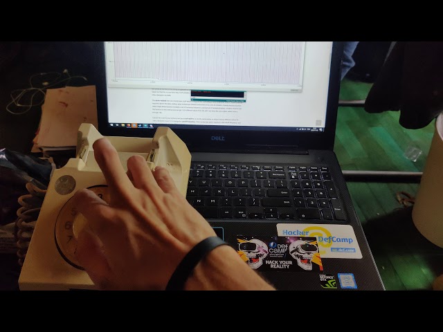 Phreaking 0.3:  Arduino "exchange" with a working dial tone and rotary dial input