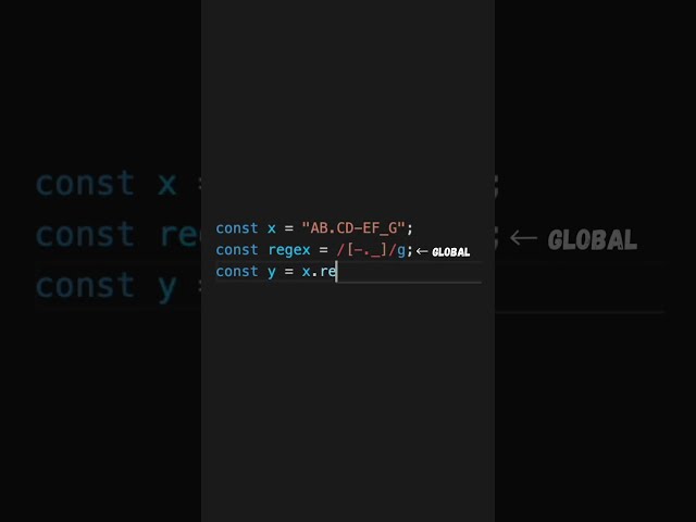 How to remove all decimals, dashes, and underscores from a string with regex in JavaScript!