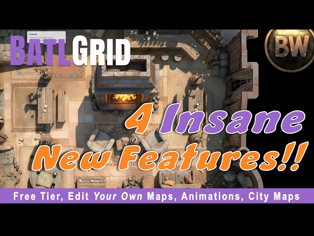 BatlGrid - Insane New Features! (Edit Your Maps, Animations, Create Maps from Panels)