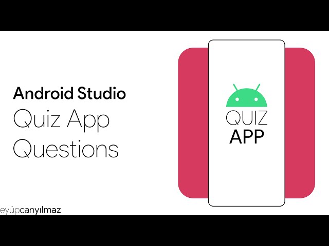 Android Studio - Quiz App #4 (Questions)