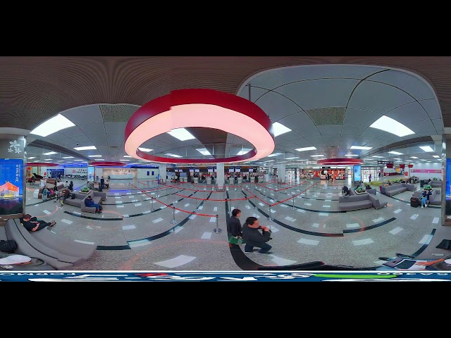 【Live】 台北  #松山機場  360 4K 全景即時影像 #360看見台灣 #formosa360 #360看見台北