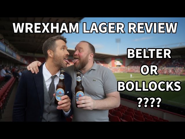 ¡Reseña de la cerveza Wrexham Lager de 4%!