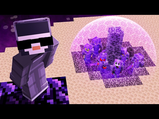 I Trapped Every Player in the End on Lifesteal SMP
