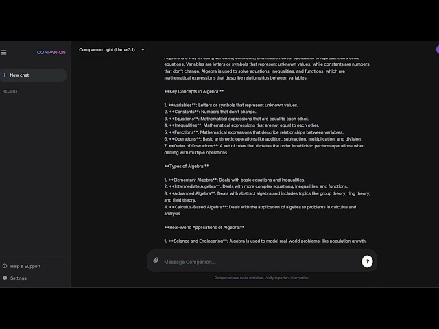 Pre-Beta Companion AI Video (Intro)