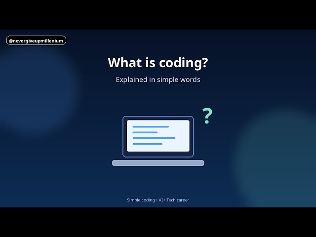 What Is Coding? Explained in Simple Words for Beginners