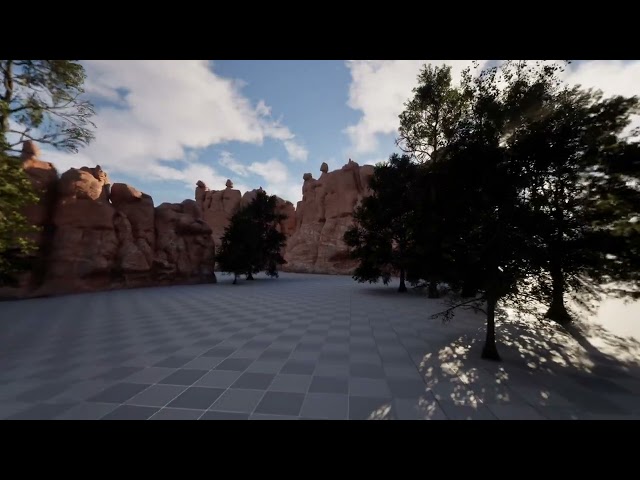 unreal VR180 envTrees