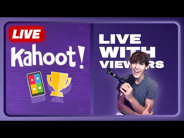 🔴 Kahoot Live With Viewers