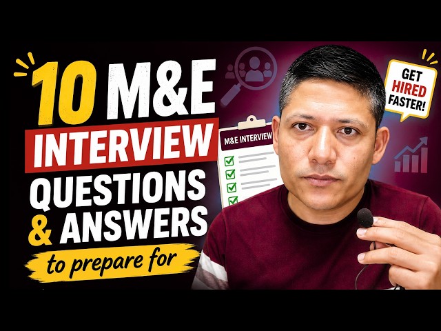 10 M&E Interview Questions and Answers: Stand Out and Get Hired!
