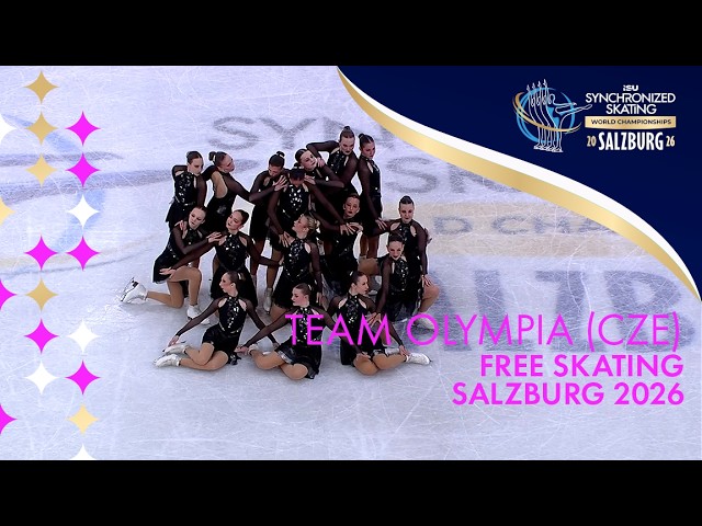 Team Olympia (CZE) | Free Skating | ISU Synchro World Champs | Salzburg 2026 | #SynchroSkating