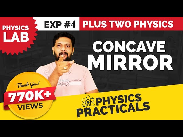 Plus Two | Physics | Practicals | Concave Mirror | Graphs | Very Important | Malayalam