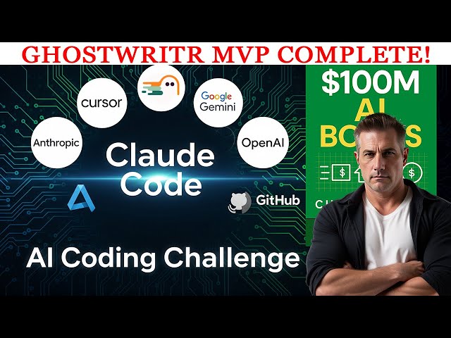 AI Coding Challenge: I Built an App That Writes Authority Books FAST!