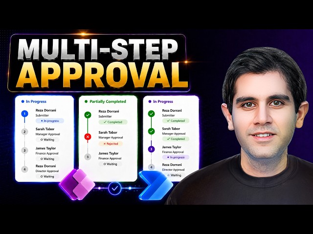 Power Apps Approval Request Screen + Multi-Step Approval Workflow 🚀