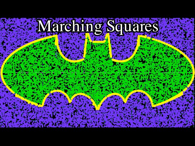 How Computers Draw Weird Shapes (Marching Squares)