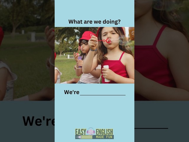 Can you name these fun kids' games in English?