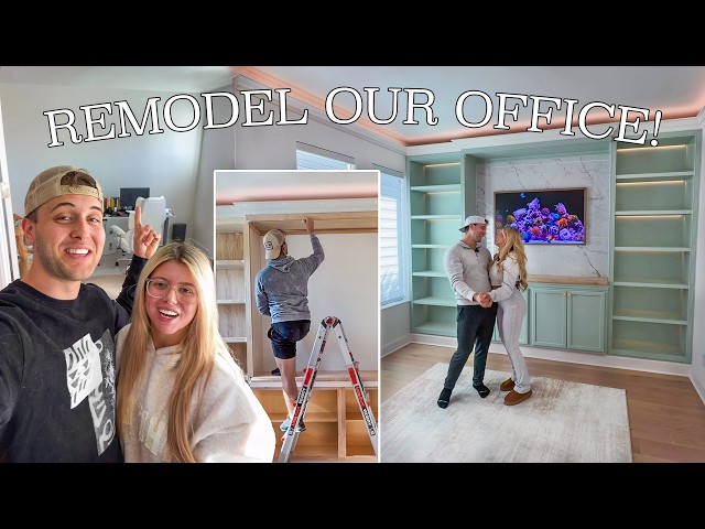 COME REMODEL OUR OFFICE WITH US! *Insane Transformation*