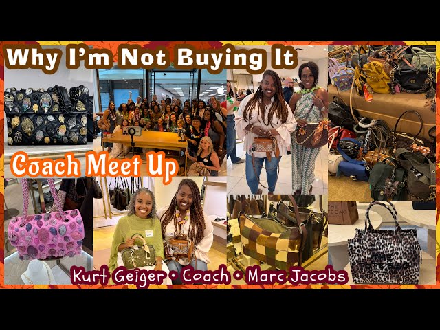 COACH ORLANDO MEET UP 🫶🏾👜🍂 New Handbag Arrivals Mall at Millenia 👜 Why I’m Not Buying It