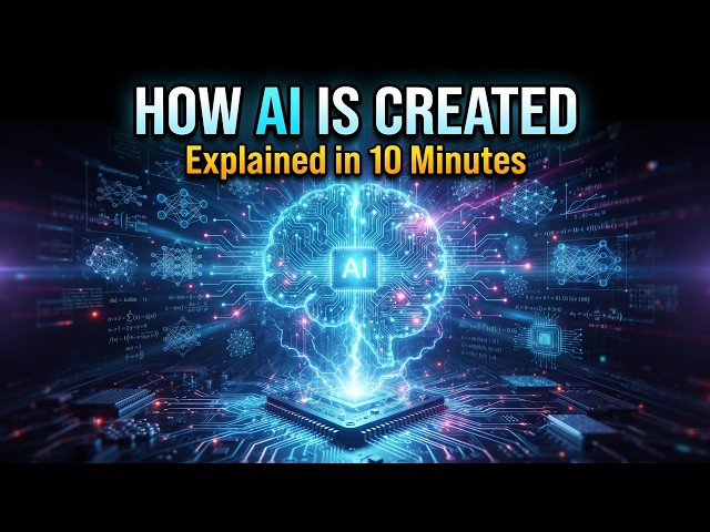 🤖🚀 How AI Is Created: The Complete Beginner's Guide | Artificial Intelligence Explained! 🧠💡